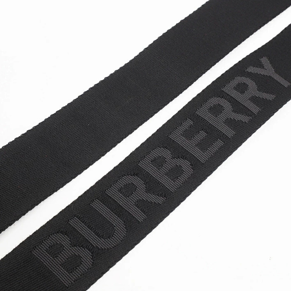 Burberry Body Bum Crossbody Belt Bag Waist Clutch Logo Cannon Bum Black White - Picture 5 of 6